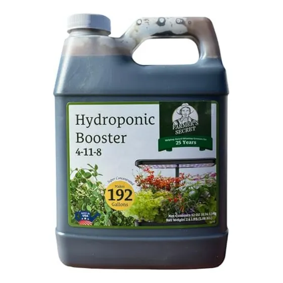 Fertilizante Hidropónico Concentrado Para Plantas 32oz