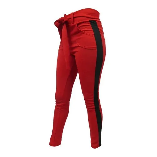 Pantalón Mono Deportivo Para Dama Tela Galleta Bicolor