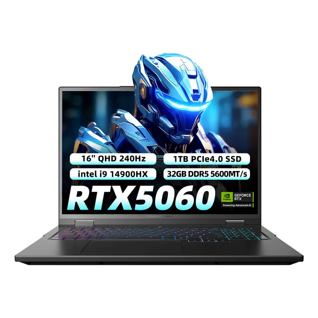 Rtx5060 I9 14900hx Laptop Gamer Zero16 Thunderobot 32g 1t