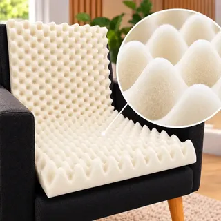 KIT 2 EM 1 ASSENTO D33 CÓCCIX + ENCOSTO LOMBAR ORTOPÉDICO Anti Escaras BRANCO Alívio Dor Cóccix Cadeira Roda Hemorroida Reduz Pressão Sentar Conforto Prolongado