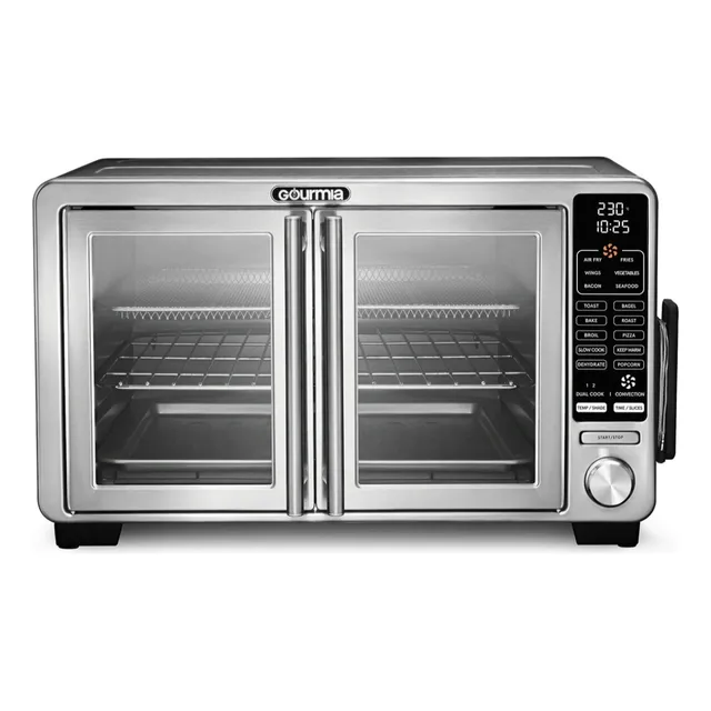 Gourmia Horno Xl Extra Grande Freidora Aire Acero Inoxidable