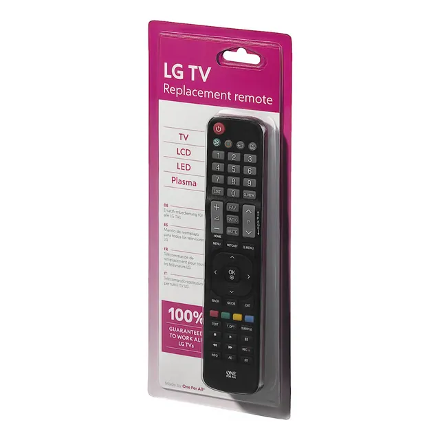 Control Remoto Universal Compatible Con LG Plasma Led Tv