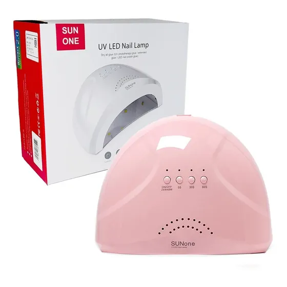Lámpara Uñas Led/uv Profesional Digital 48w Sun One