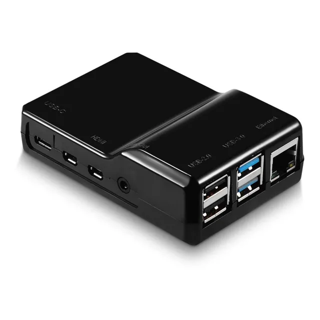 Gabinete Con 2 Covers Para Raspberry Pi 4 Macrotec