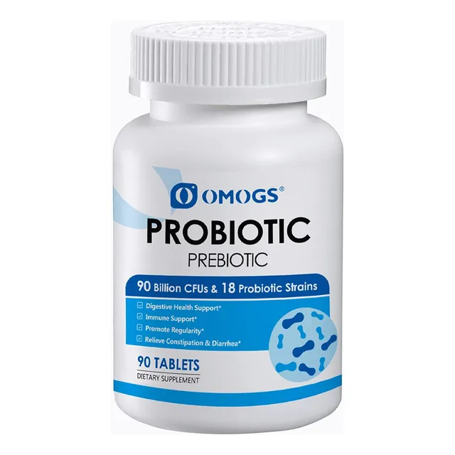 Probioticos En Capsulas Prebioticos 90 Billones 90 Tabletas Sabor Sin Sabor