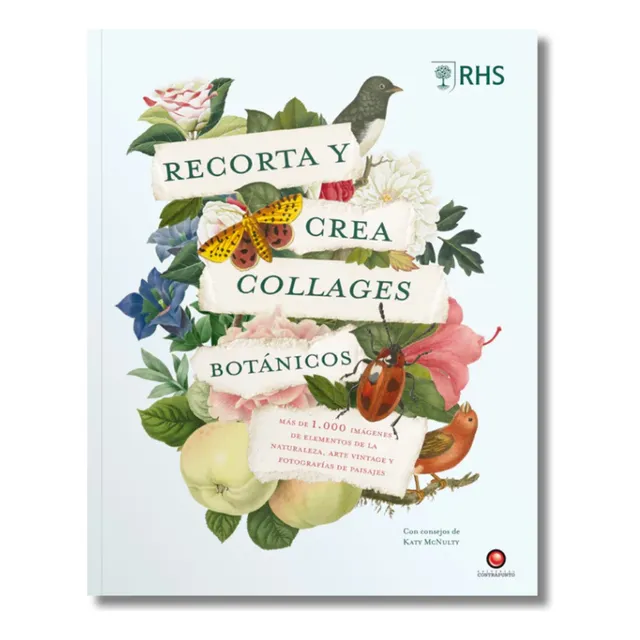 Libro: Recorta Y Crea Collages Botánicos (rhs) -katy Mcnulty