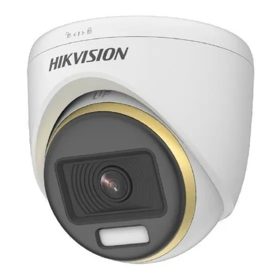 Camara Domo 2mp X 1080p Colorvu Con Microfono Hikvision 