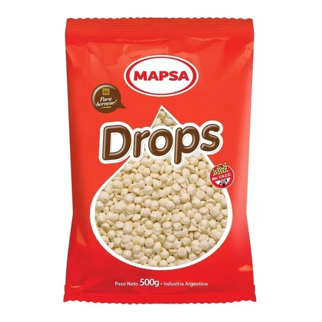 Chips De Chocolate Blanco X1kg.  Mapsa  