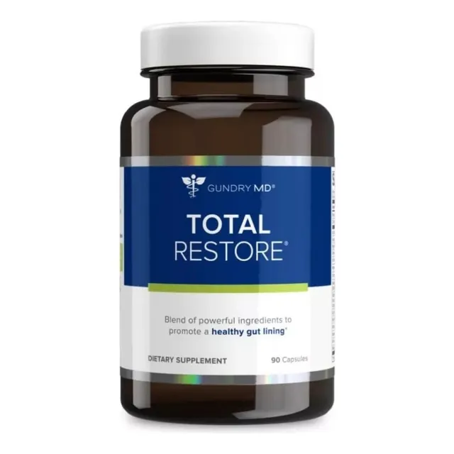 Gundry Md Total Restore Gut Lining Support Blend 90 Cápsulas Sabor Sin Sabor