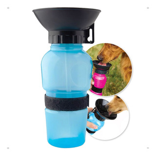 Garrafa Bebedouro Squeeze Cães E Gatos Azul Rosa Cachorro Garrafa Bebedouro Squeeze Cães E Gatos Azul Rosa Cachorro