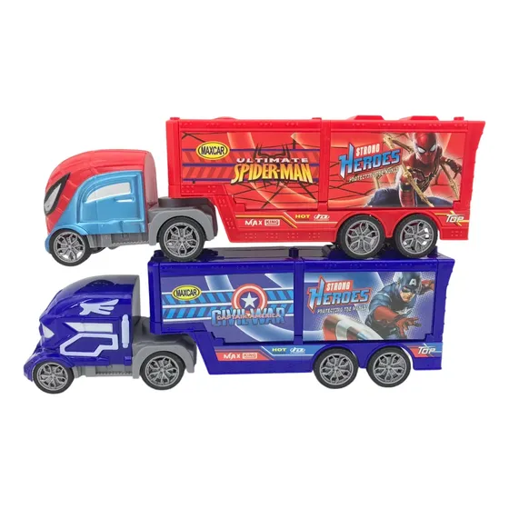 Juguete Gandola Avengers 35 Cm Camion Cava Niños Vengadores