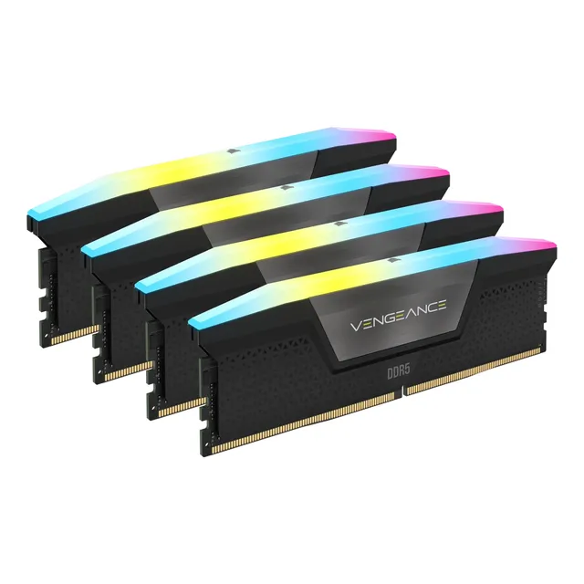 Memoria Ram Corsair Vengeance Rgb 96gb (4x24) 6400mt/s Xmp