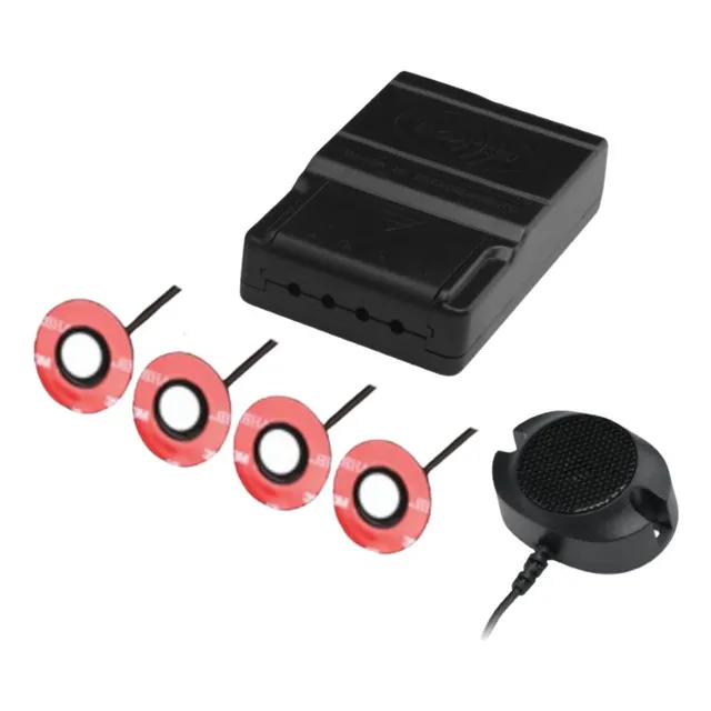 Sensor Eletrônico Dianteiro Sonoro Embutido Buzzer Plug Kx3