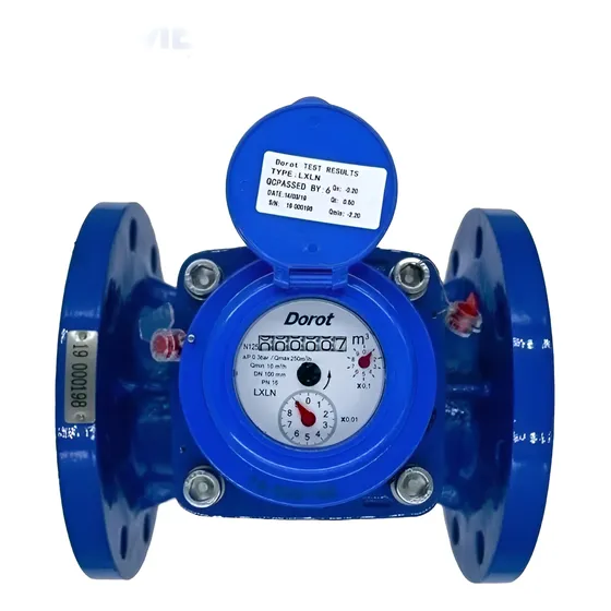 Medidor De Turbina De 2  Bridado Lxlc Woltman  Dorot