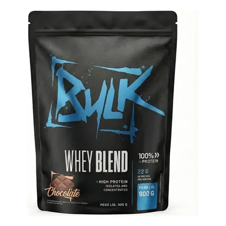 Whey Protein Blend 900g Bulk Nutrition Sabor Chocolate