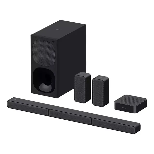 Barra De Sonido Sony Ht S40r Bluetooth Subwoofer Inalambrico Color Negro