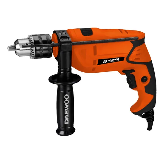 Taladro De Impacto Daewoo Daid750bx 750 Watt 3300 Rpm 13 Mm Color Naranja Frecuencia 220V 50 Hz