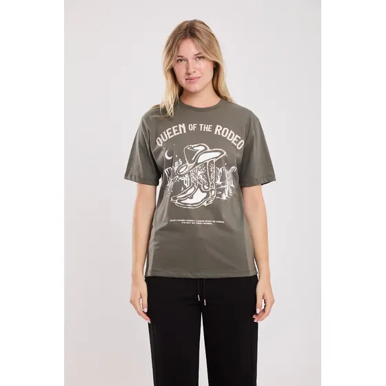 Remera Mc  Oversize Koxis Mujer