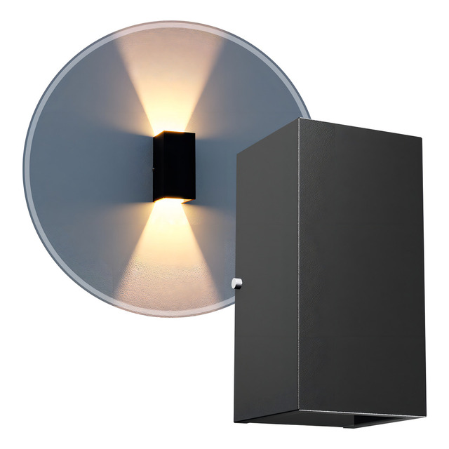1x Arandela Duplo Facho Longo Externa Dicroica Alumínio Luminária Parede Mf164 Cor Preto 1... 1x Arandela Duplo Facho Longo Externa Dicroica Alumínio Luminária Parede Mf164 Cor Preto 1...