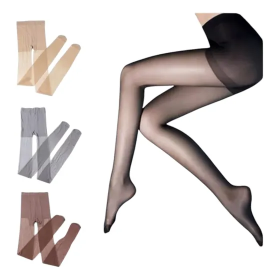 Medias Panty Seda Fria Superveladas Vaiedad De Colores
