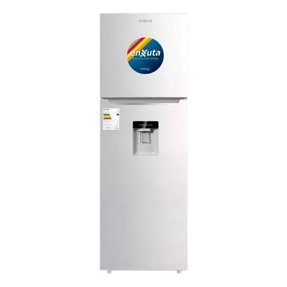 Heladera con freezer Enxuta RENX275D color white con capacidad de 255L 220V