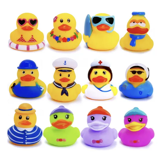 Patos Patitos De Goma Ule Playeros Chillon Juguete Animal