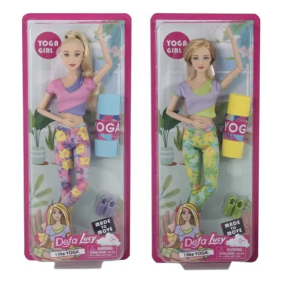 Muñeca Oki Zoe Yoga Flaca Gimnasta Articulada Made To Move