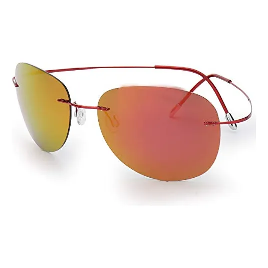 Gafas De Sol Polarizadas Sin Pulir De Titanio Puro Vss7s
