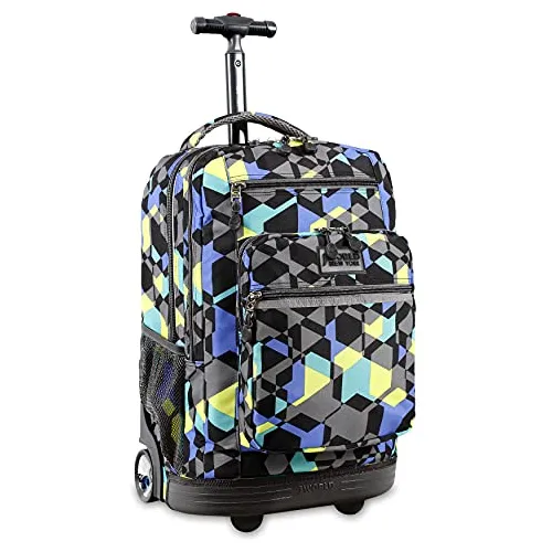 J World New York Sundance Rolling Backpack Girl Boy Gdgbv