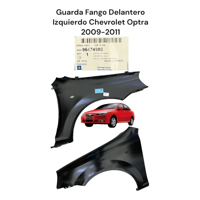 Guarda Fango Delantero Izquierdo Chevrolet Optra 2009-2011