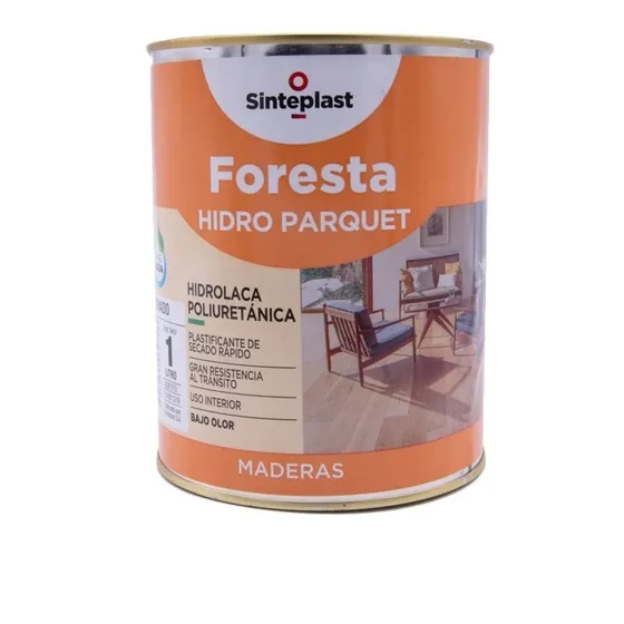 Foresta Hidro Parquet Satinado X 1 Lt Prestigio Hidrolaca Transparente