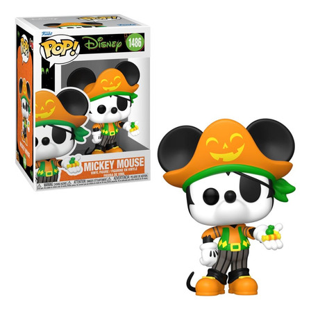 Boneco Funko Pop! Disney Halloween - Mickey Pirata Boneco Funko Pop! Disney Halloween - Mickey Pirata