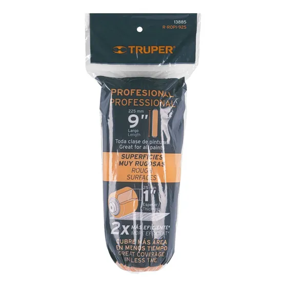 Funda Para Rodillo Pelo Largo 9 Truper Cod: 1065148