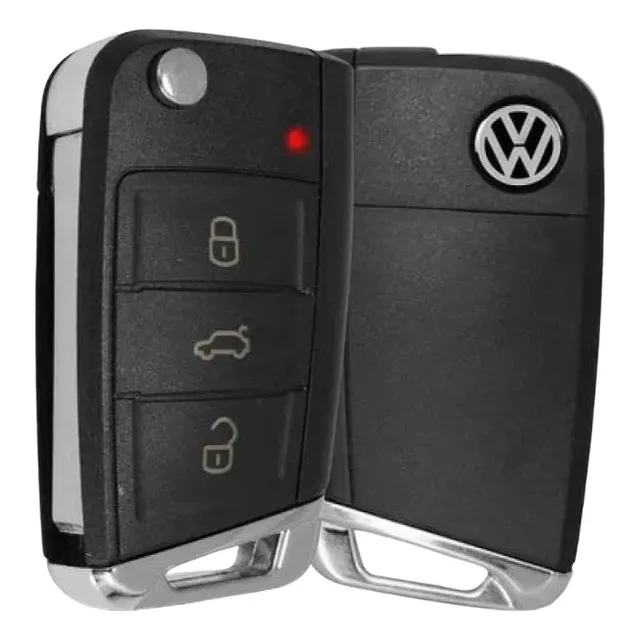 Carcaça Chave Canivete Vw Polo Nivus T-cross Virtus 17 A 22