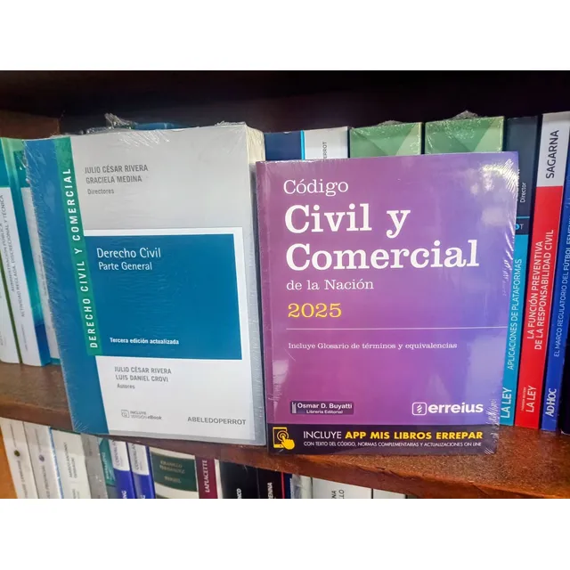 Combo Derecho Civil Parte General + Código Civil Rustico