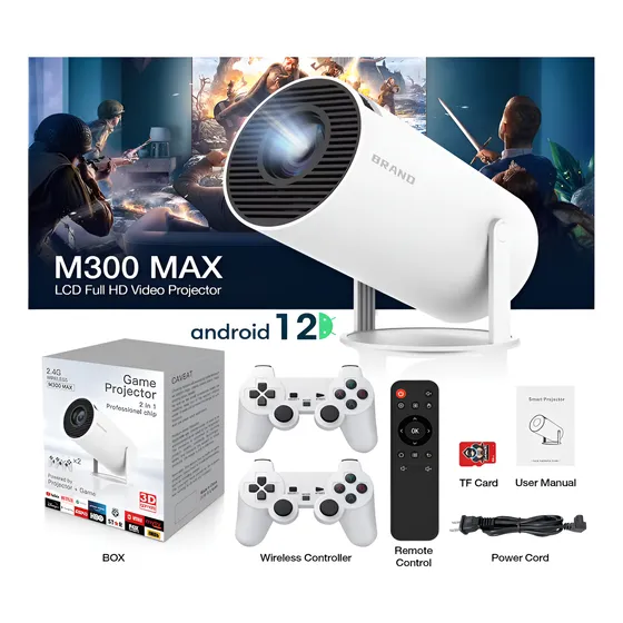 Proyector Tv Stick 2 En 1 Hasta 100  1/16gb M300 Max Android