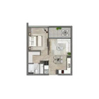1 dormitorio | 1 baño