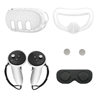 Conjunto De 5 Peças Para Capa Facial De Silicone Meta Quest3 Conjunto De 5 Peças Para Capa Facial De Silicone Meta Quest3