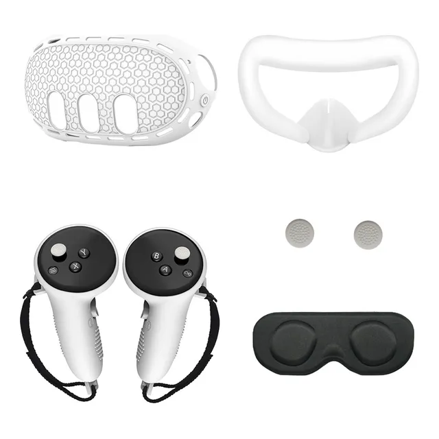 Juego De 5 Piezas Para Funda Facial De Silicona Meta Quest3