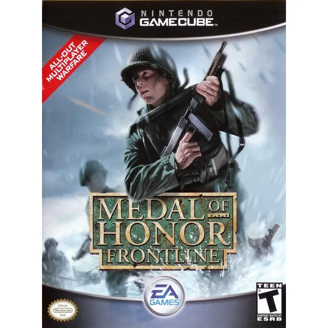Gamecube Nitendo Medal Of Honor Frontline
