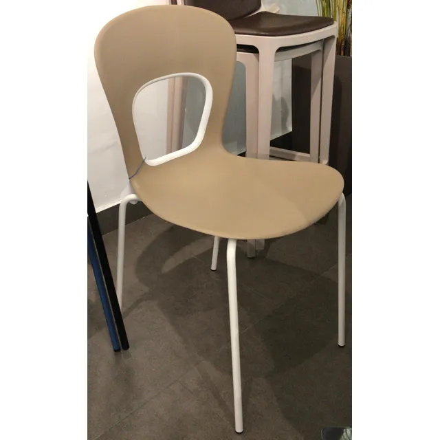 Silla Crema Gaber Sin Brazos