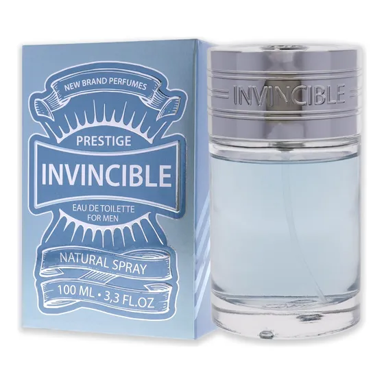 New Brand Invincible For Men Edt 100 Ml