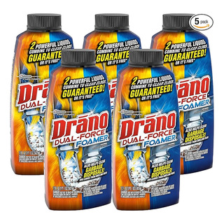 Removedor De Obstrucciones De Espuma Drano 5 Pack Removedor De Obstrucciones De Espuma Drano 5 Pack