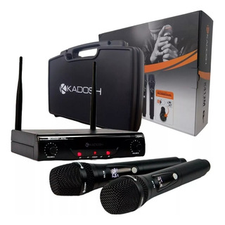 Microfone Sem Fio Kdsw412m Uhf Digital MĂŁo Duplo Kadosh Microfone Sem Fio Kdsw412m Uhf Digital MĂŁo Duplo Kadosh