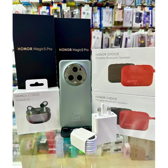 Teléfono Honor Magic 5 Pro 12/512gb+reloj+audífonos