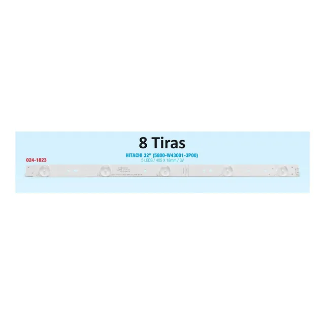 Kit De 8 Tiras De Led Backlight Para Pantallas Hitachi 32 