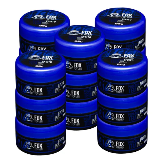 Creme Modelador Efeito Teia 80g - Fox For Men - 15 Unidades