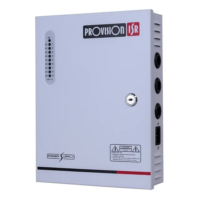 Provision-isr Fuente De Poder, 9 Canales 100-240v Salida 10a