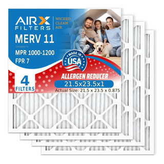 Wicked Clean Air. Filtro De Aire Plisado Electrostático Merv Wicked Clean Air. Filtro De Aire Plisado Electrostático Merv