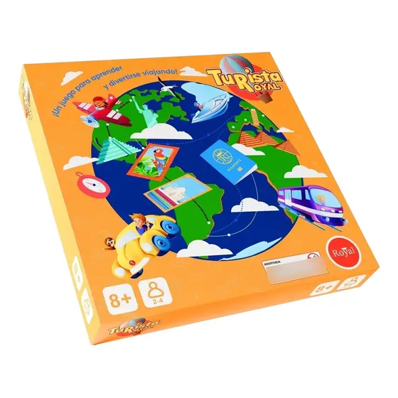 Juego Mesa Educativo Turista Royal Aventura Explora Mundo